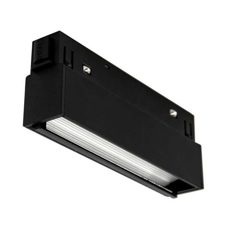 Трековый светильник Slim Magnetic WL01 черного цвета