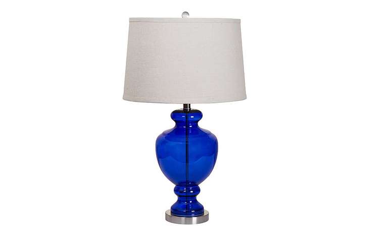  Лампа настольная (синяя) 
