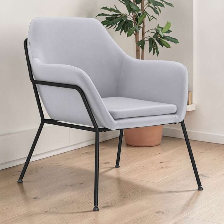 Стул Kalver серого цвета