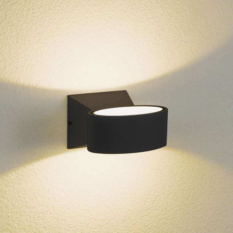 Пылевлагозащи<wbr>щенный светодиодный светильник Blinc черный IP54 1549 Techno LED черный