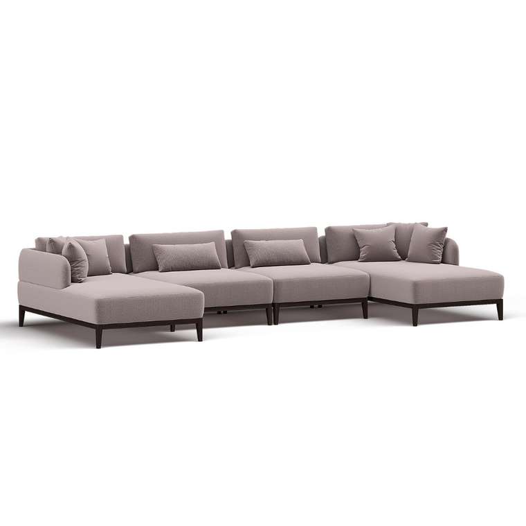 Модульный диван Wind Sectional бежевого цвета