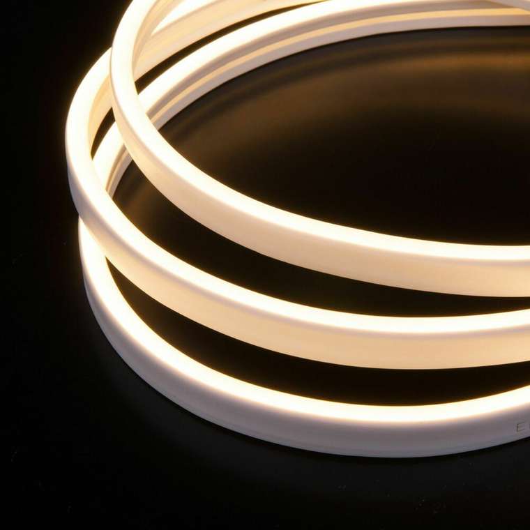 Светодиодный гибкий неон 24В 10Вт/м 120 Led/м 3300K IP65