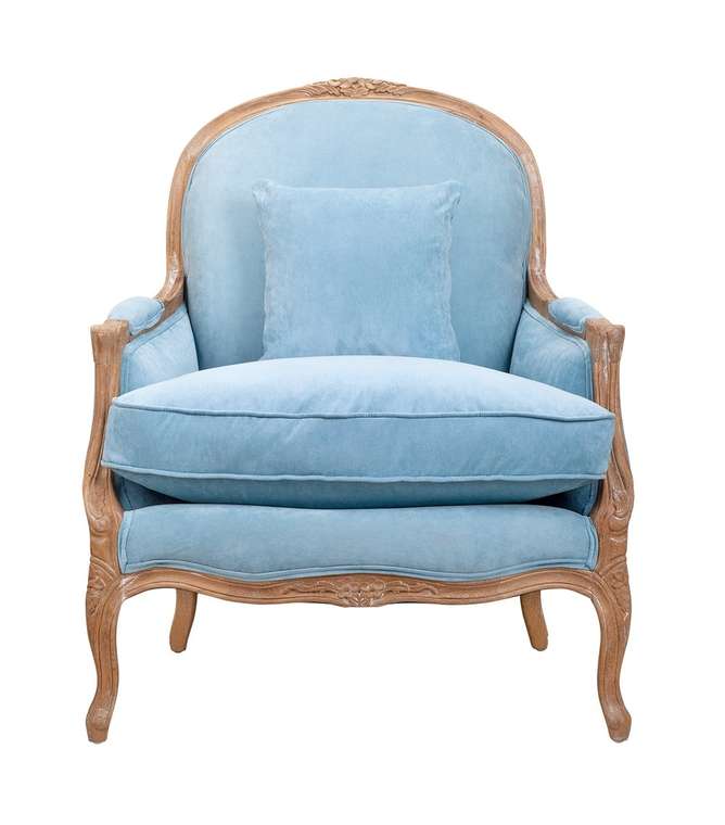 Кресло Aldo Light голубого цвета