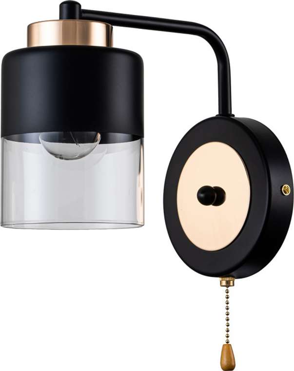 Бра Escada Riche 2121/1A E27*40W Black/Gold