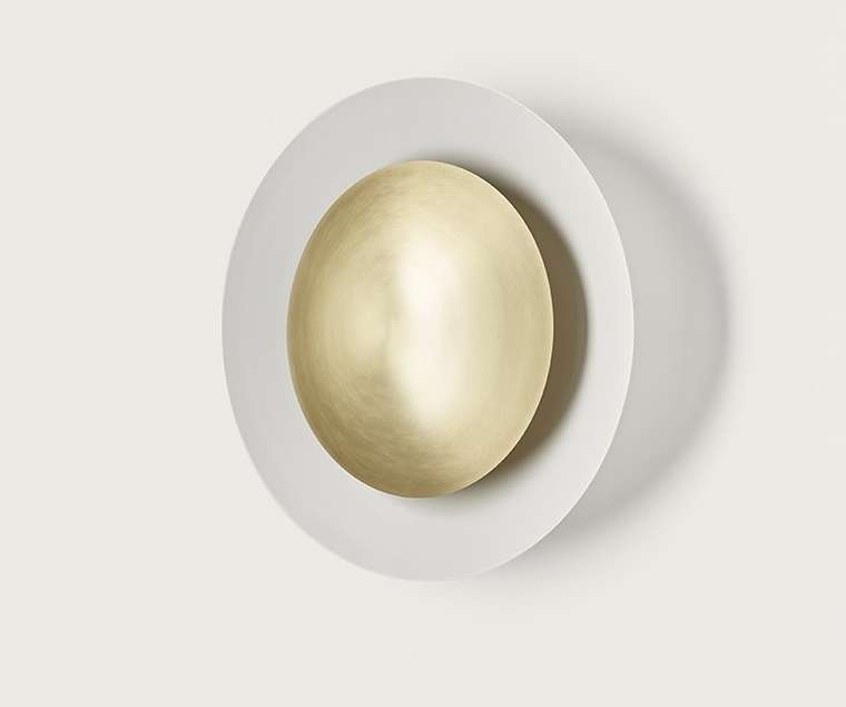 Бра Coss 60 бело-латунного цвета 