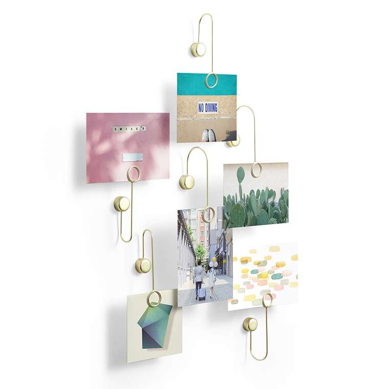 Держатели для фотографий Umbra  "phantom" латунь