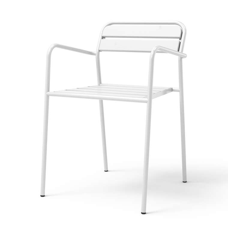 Набор из четырех стульев белого цвета