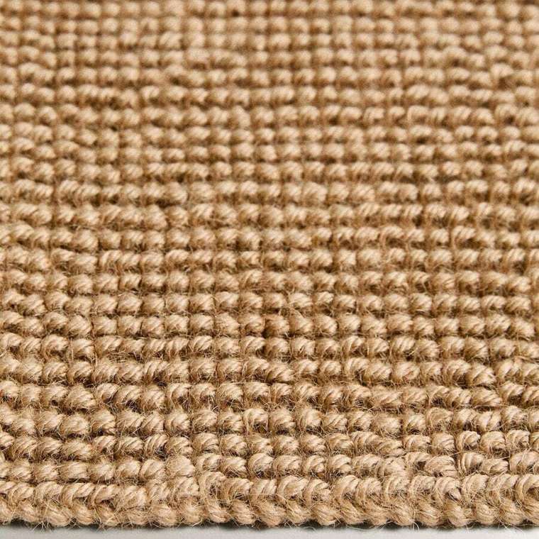 Коврики придверные Коврик джутовый однотонный