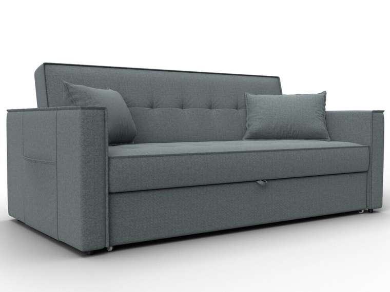 Диван-кровать Лига-104 L серого цвета