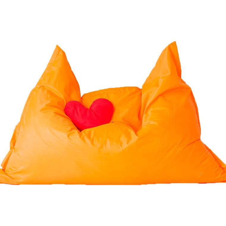 Кресло Подушка оранжевого цвета