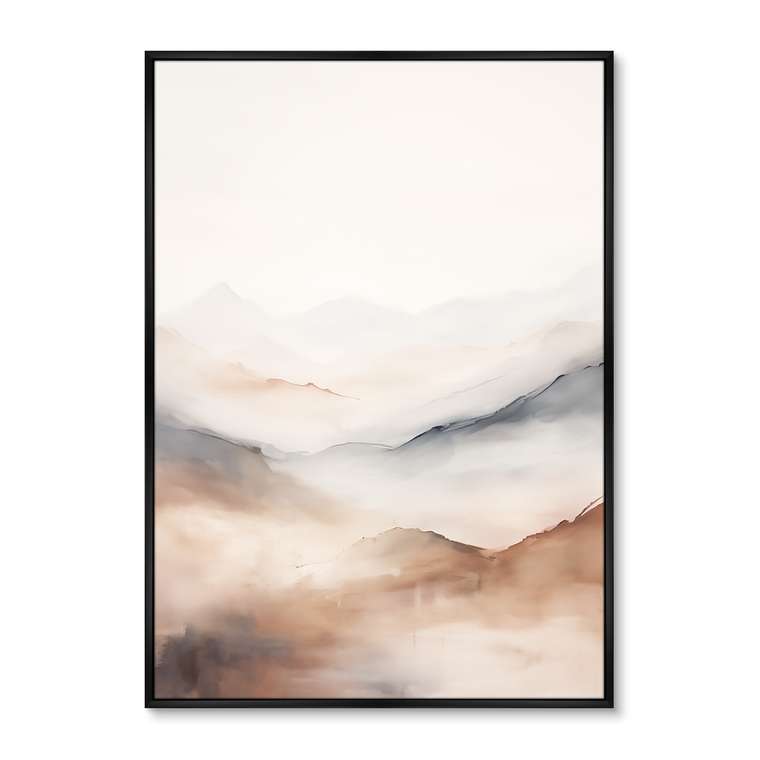 Репродукция картины Landscape collection, Up from, 2024г.