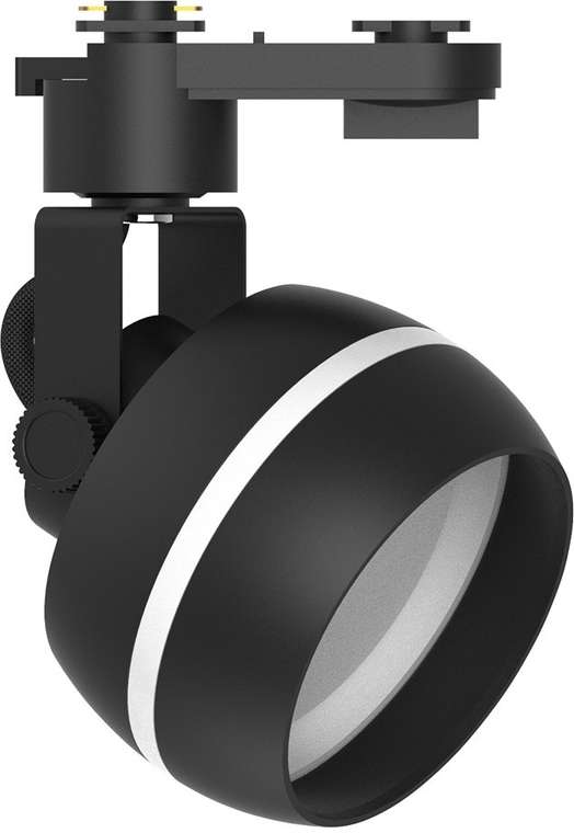 Светильник трековый однофазный 220V Feron AL165 48549 GX53, черный