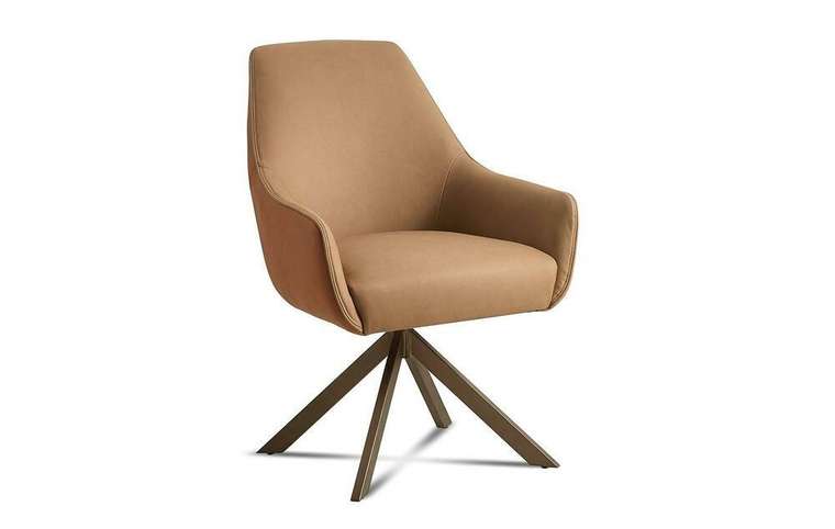 Обеденный стул Emma коричневого цвета