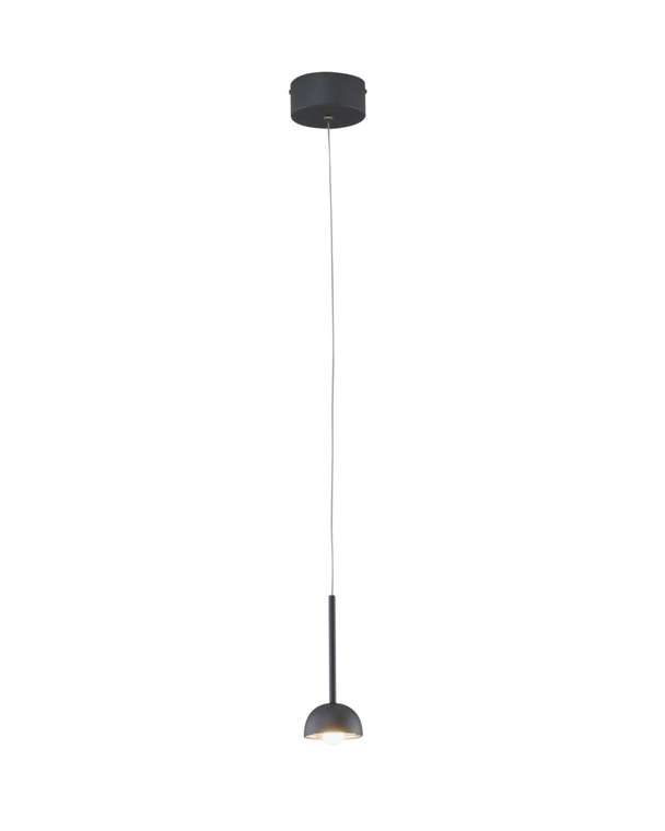 Подвесной светодиодный светильник Fiona серебряного цвета