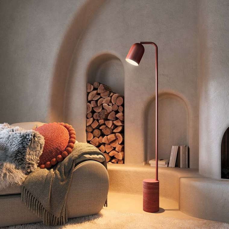 Торшер Mason 060783 (алюминий, цвет темно-коричневый)