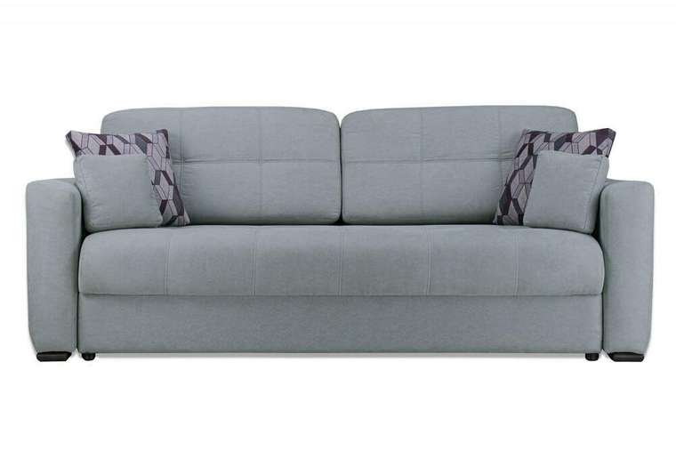 Прямой диван-кровать Фреско Оптима зеленого цвета