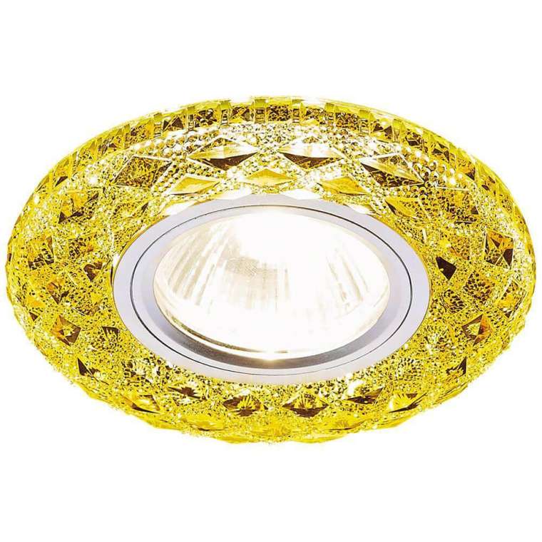 Точечный светильник LED S288 GD (стекло)