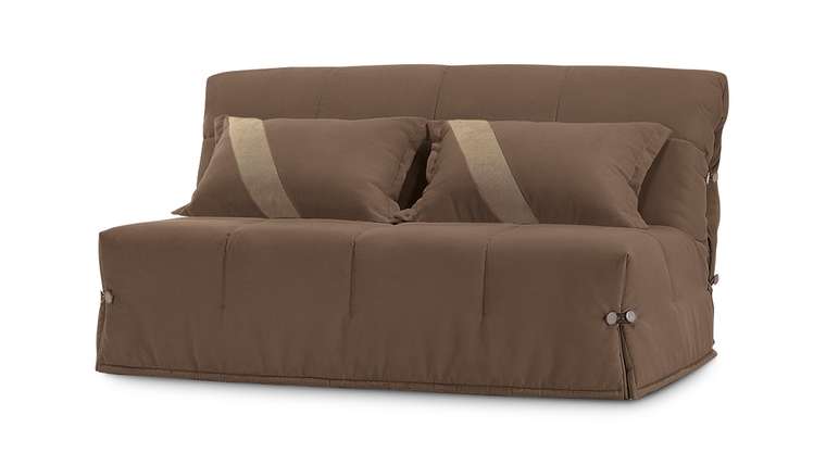Диван-кровать Корона L коричневого цвета 