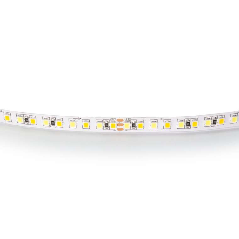 Лента LIGHTSTAR LED 24V 20W 168leds/M 2000LM/M WW+W IP20 1 шт = 5м