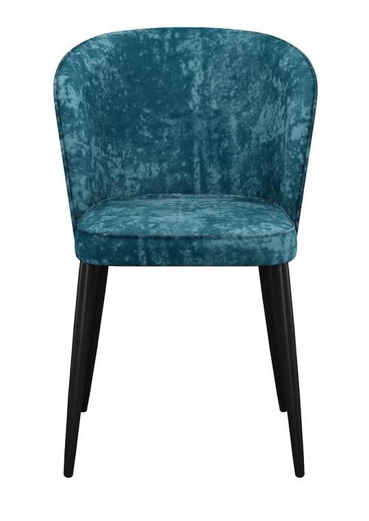 Стул поворотный DikLine 348 бирюзового цвета