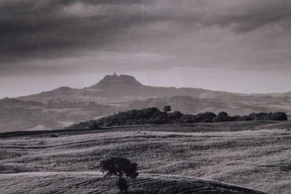 Постер с паспарту в раме "Pienza"