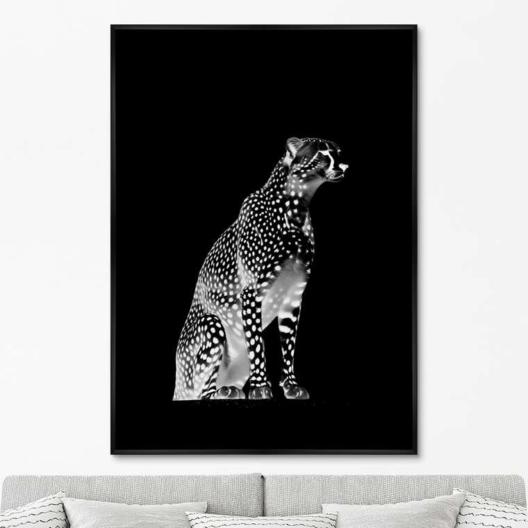 Репродукция картины Cheetahs, No 1, 2024г.