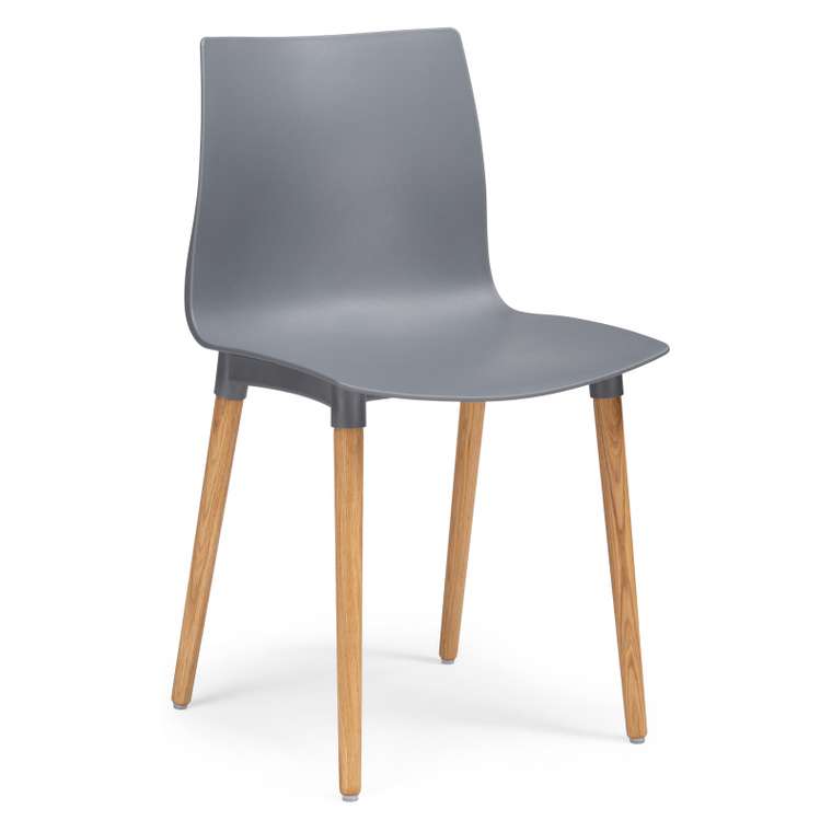 Обеденный стул Кобе серого цвета