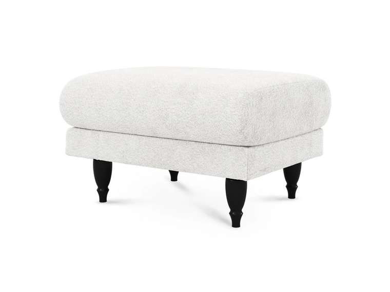 Пуф Italia белого цвета