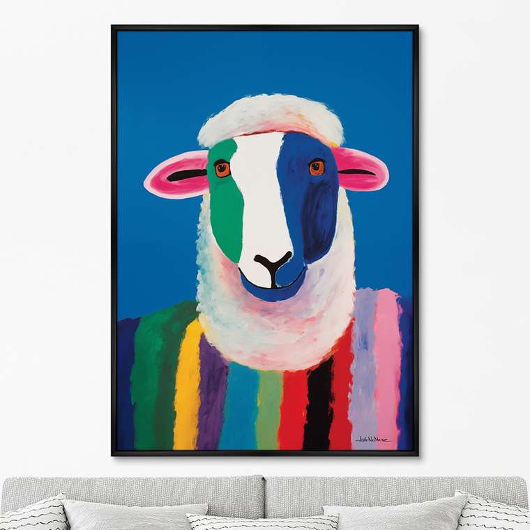 Репродукция картины Sheep couple, No 2, 2024г.
