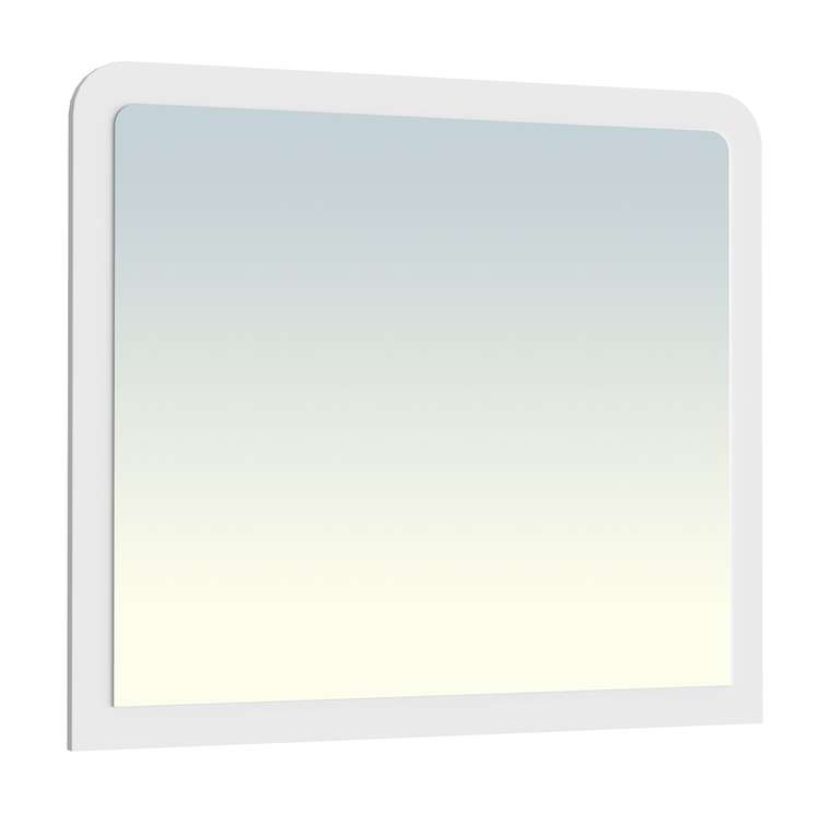 Зеркало настенное Ассоль белого цвета