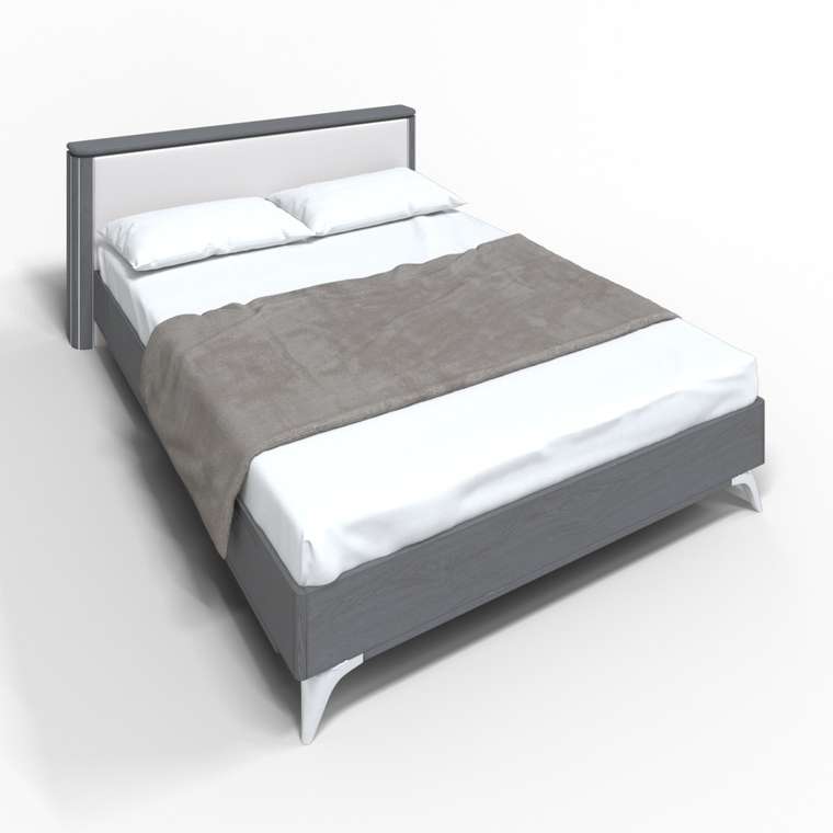 Кровать двуспальная 160х200 Luna без подъемного механизма цвета Маренго