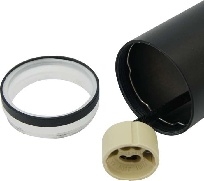 Светильник потолочный Feron ML162 Barrel LUNA 48814 MR16 GU10 35W черный