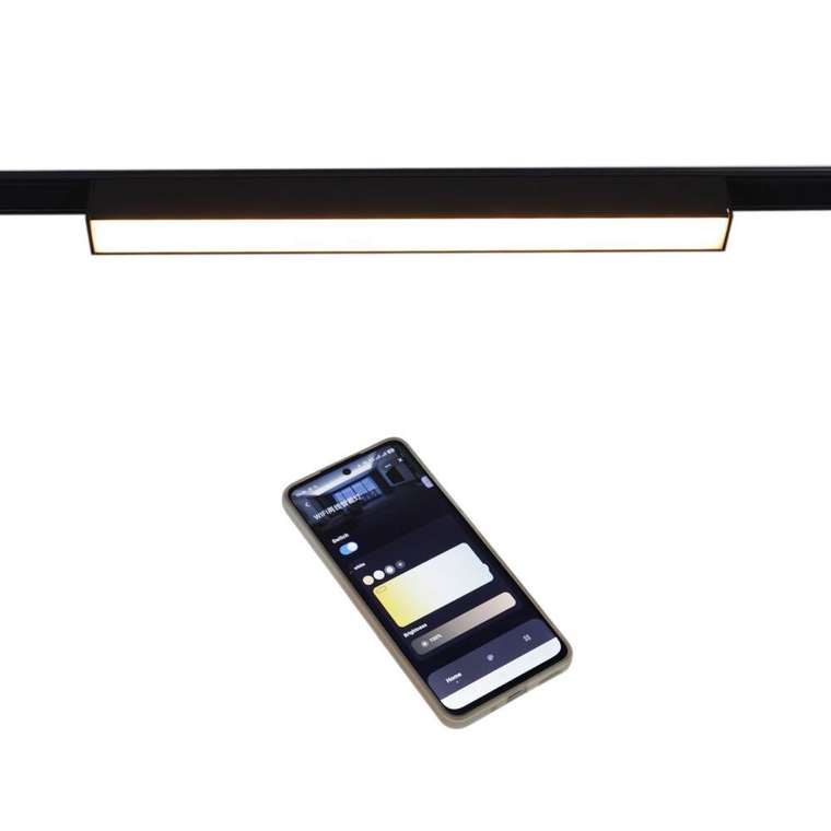 Трековый магнитный светильник Reluce 13003-9.3-001UR magnetic LED10W BK CCT+SMART