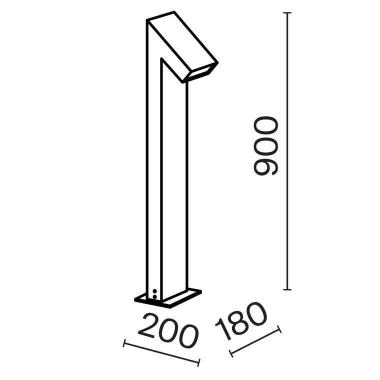 Ландшафтный светильник Outdoor O592FL-L15GF3K Guss Outdoor