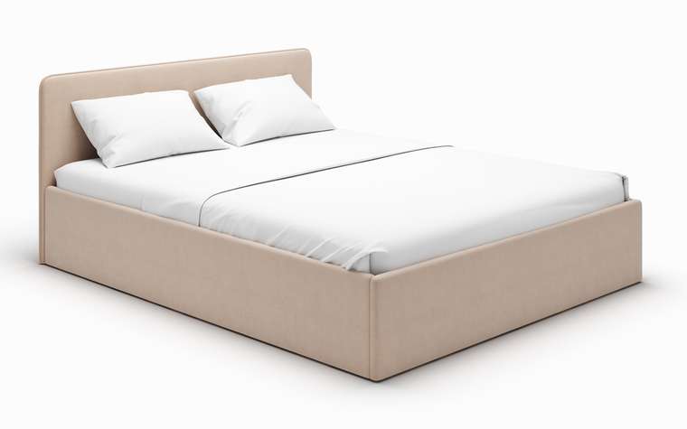 Кровать Rafael 160х200 цвета латте без подъёмного механизма 