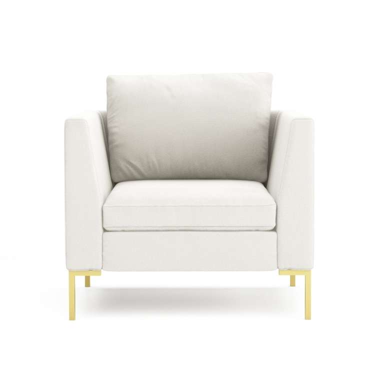 Кресло Kona белого цвета 2 фото