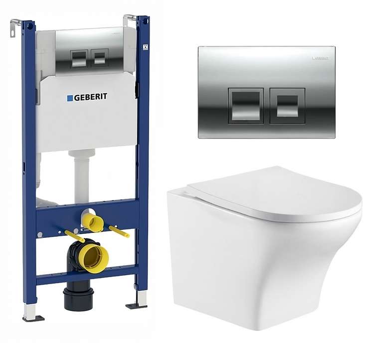 Комплект 3 в 1 инсталляция Duofix