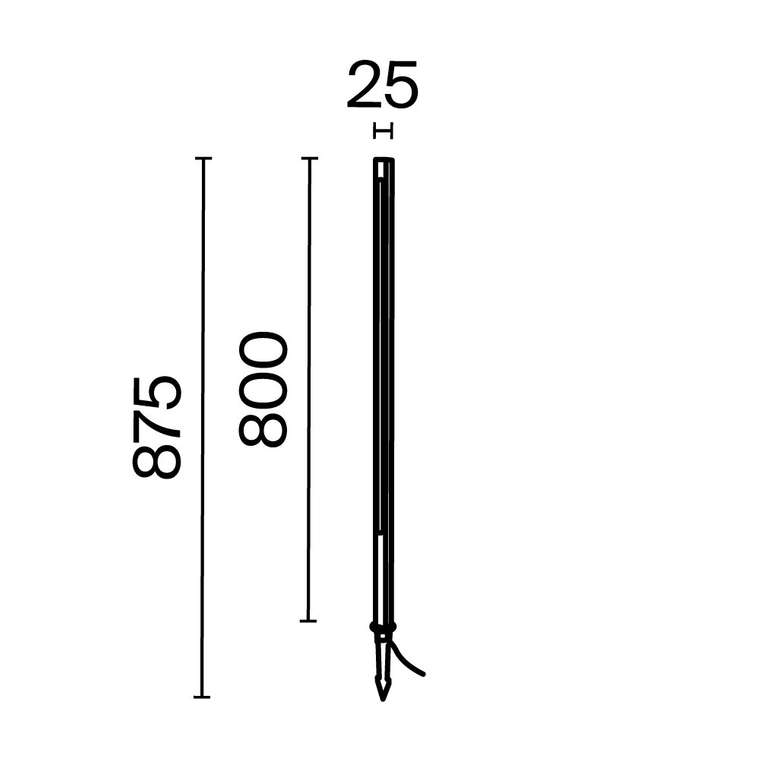 Ландшафтный светильник Outdoor O440FL-L12GF3K Pole Outdoor
