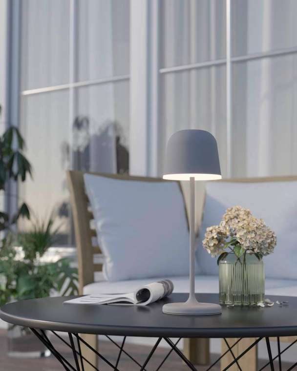 Ландшафтный светильник Mannera 900458 (пластик, цвет белый)