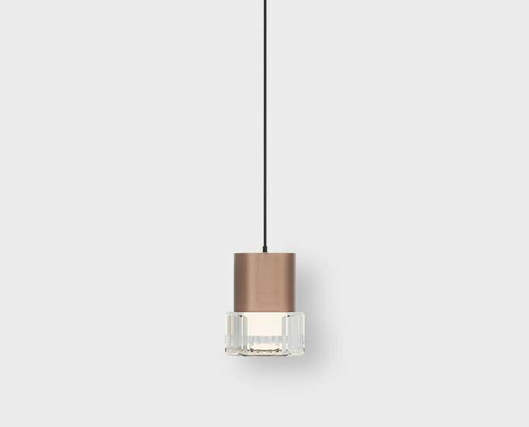 Подвесной светильник IT014-0203 rose gold (пластик, цвет прозрачный)