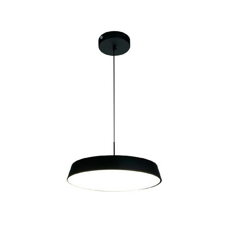 Подвесной светильник SIMPLY 10301/1LED Black (металл, цвет черный)