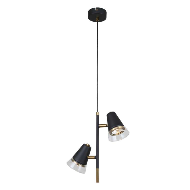 подвес Trandy прозрачный металл 2*GU10*35W, excluded
