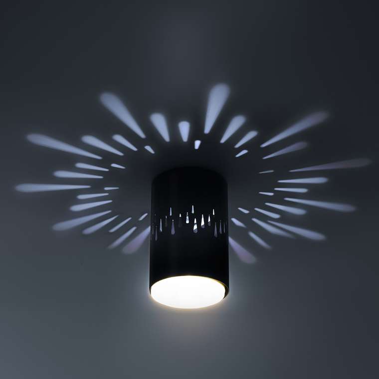 Накладной светильник OL11 Б0050270 (алюминий, цвет черный)