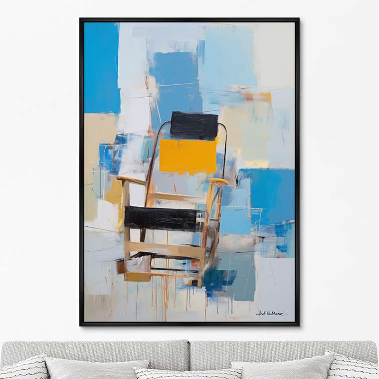 Репродукция картины Chair collection, No 1, 2024г.