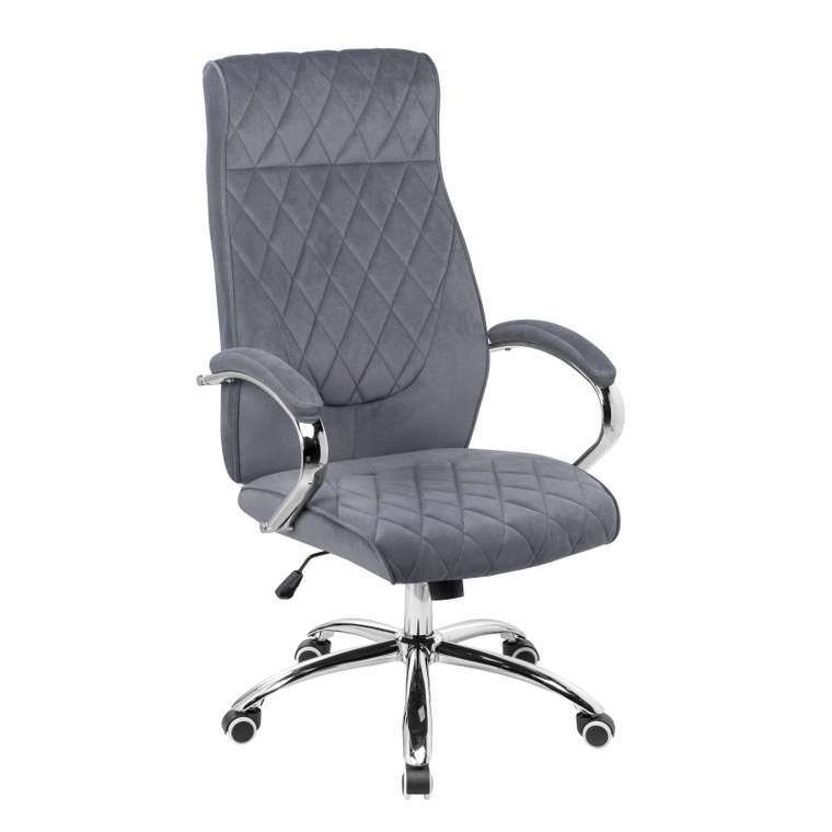 Офисное кресло Monte серого цвета