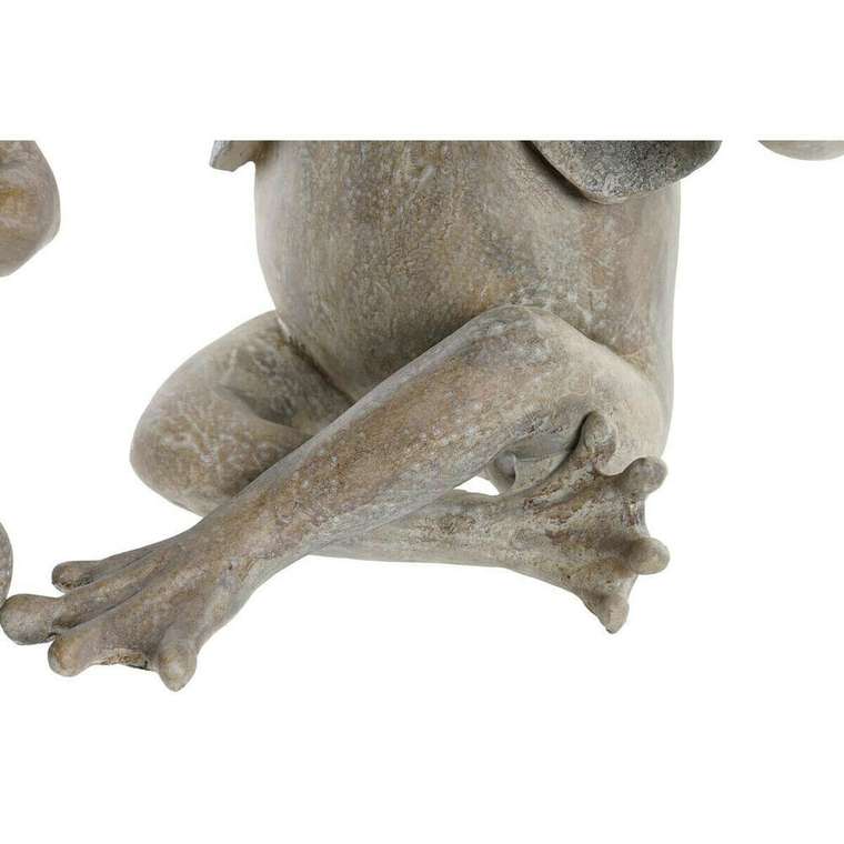 Декоративная фигура Музыкант 23 x 19,5 x 22,5 cm Коричневый Лягушка (3 штук)