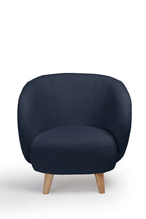 Кресло Мод темно-синего цвета