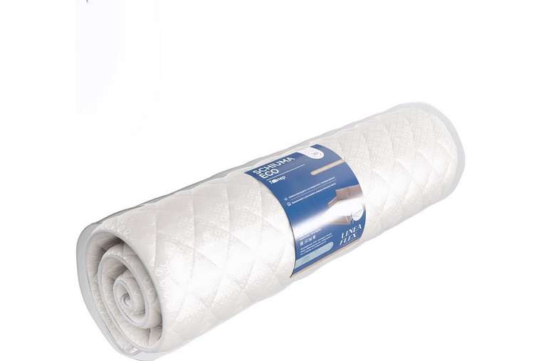 Топпер Schiuma Eco 120x190 белого цвета