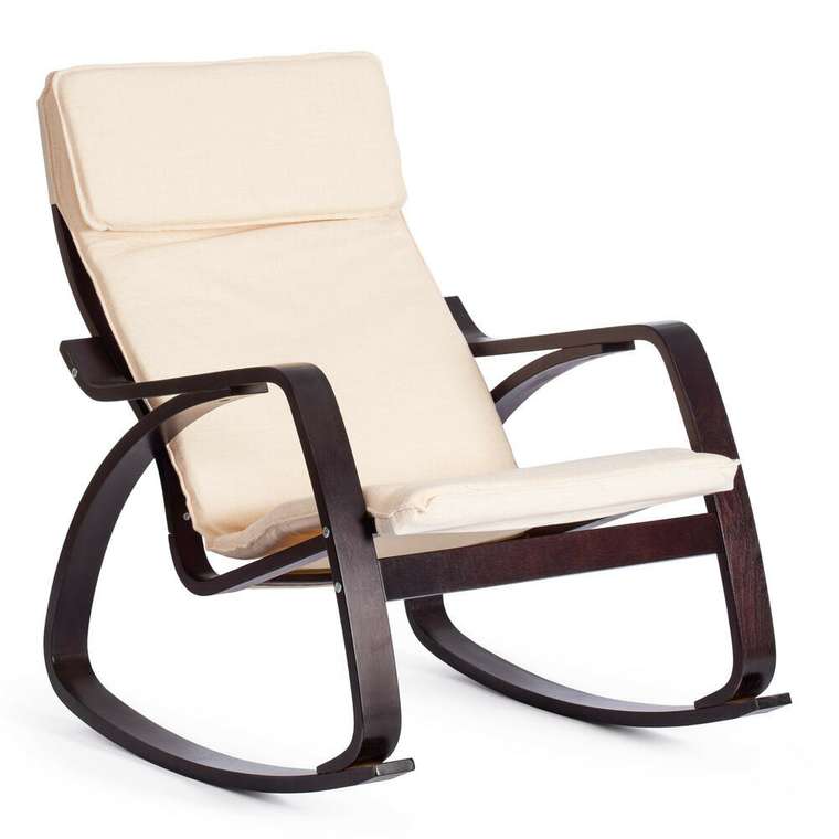Кресло-качалка Mod с каркасом цвета венге