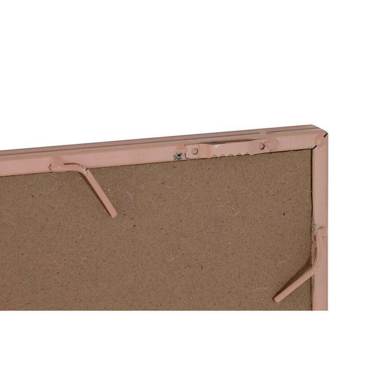 Настенное зеркало Светло Pозовый Окно Scandi 90 x 2 x 90 cm